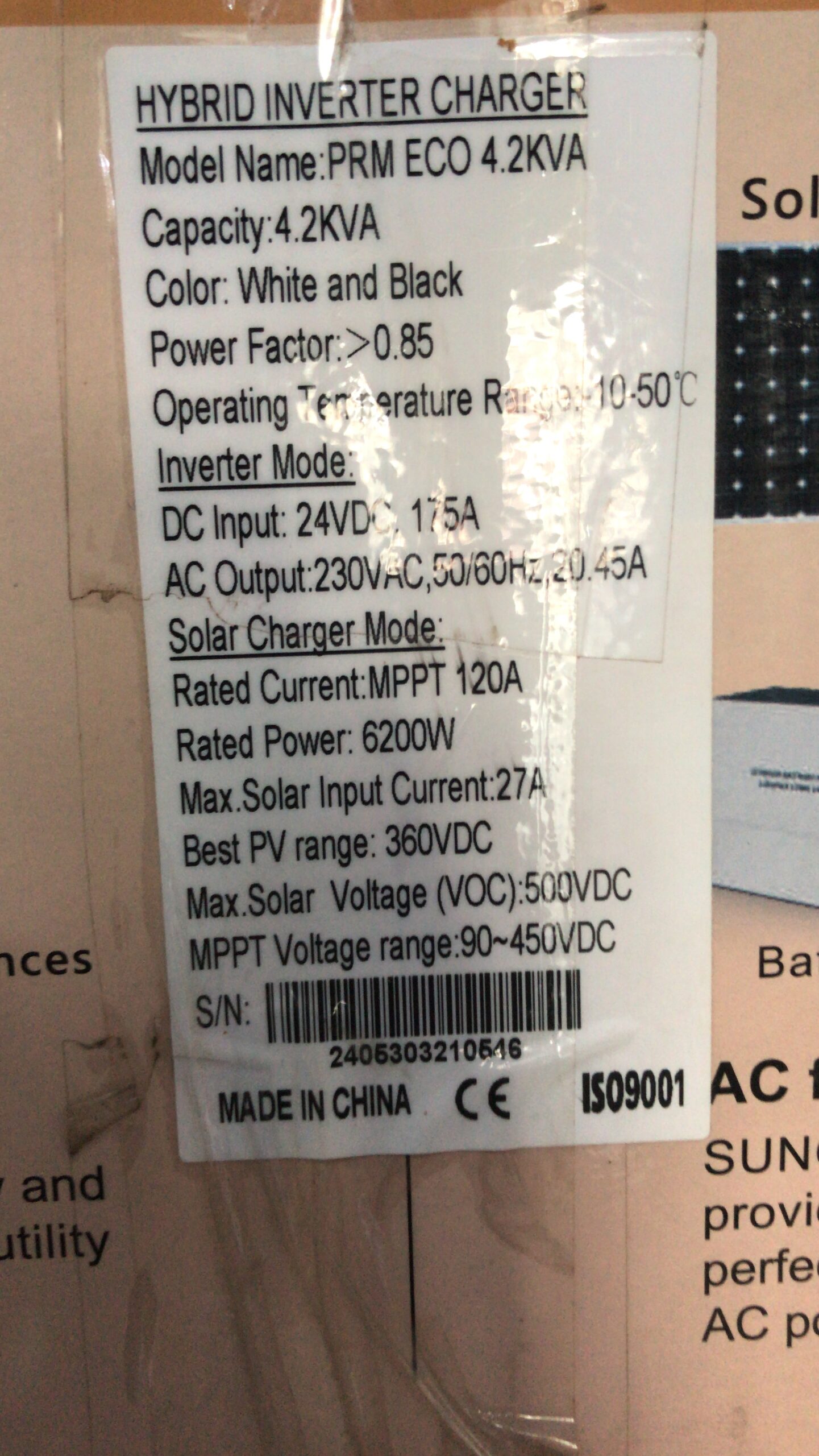 Premo solar inverter 4.2kv - Image 3